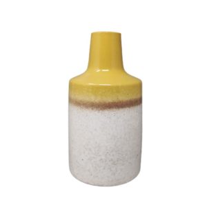 1970s Astonishing Vase in Ceramic by F.lli Brambilla. Made in Italy