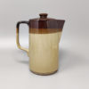 1970s Gorgeous Brown Coffee Set in Faenza Ceramic. Handmade Made in Italy 1970s Gorgeous Brown Coffee Set in Faenza Ceramic. Handmade Made in Italy