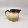 1970s Gorgeous Brown Coffee Set in Faenza Ceramic. Handmade Made in Italy 1970s Gorgeous Brown Coffee Set in Faenza Ceramic. Handmade Made in Italy