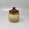 1970s Gorgeous Brown Coffee Set in Faenza Ceramic. Handmade Made in Italy 1970s Gorgeous Brown Coffee Set in Faenza Ceramic. Handmade Made in Italy