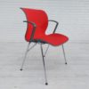 90s, Danish design by Alfred Homann, set of six "Ensemble" chairs, original condition