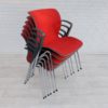 90s, Danish design by Alfred Homann, set of six "Ensemble" chairs, original condition