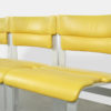 Rare set of four dining chairs attributed to Ilmar Lappalainen and produced by Asko, 1960s Finland
