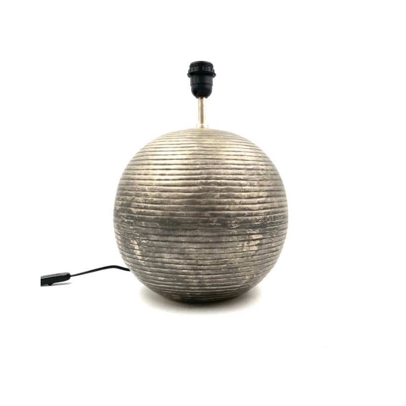Spherical table lamp base, Italy 1970s