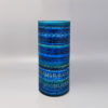 1960s Stunning Vase by Aldo Londi for Bitossi "Blue Rimini Collection"