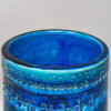 1960s Stunning Vase by Aldo Londi for Bitossi "Blue Rimini Collection"