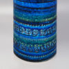 1960s Stunning Vase by Aldo Londi for Bitossi "Blue Rimini Collection"