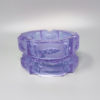 1970s Stunning Purple Smoking Set By Antonio Imperatore in Murano Glass. Made in Italy