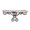 Console in wrought iron 1950