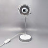 1970s Gorgeous White Eyeball Table Lamp by Veneta Lumi. Made in Italy