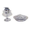1970s Gorgeous Smoking Set by Lalique. Signed on The Bottom. Made in France