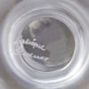 1970s Gorgeous Smoking Set by Lalique. Signed on The Bottom. Made in France