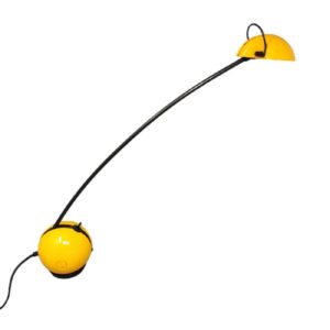 1970s Stunning Yellow Table Lamp "Alina" by Valenti