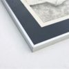 P. De Minter: ' Esoteric naked couple '. Large serigraphy