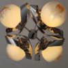70s Mazzega Murano chandelier ° Vintage ° Space Age Era °