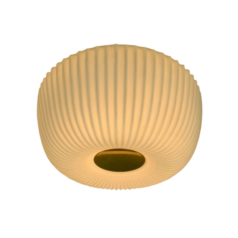 glashuette limburg CEILING LAMP sconce white glass and brass 1970s