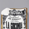 1960s Catchall/Vide-Poche in Porcelain "La Gioconda" by Piero Fornasetti. Made in Italy