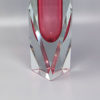 1960s Astonishing Pink Vase By Flavio Poli for Seguso. Made in Italy
