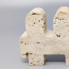 1970s Original Travertine Camel Sculpture by Enzo Mari for F.lli Mannelli
