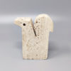 1970s Original Big Travertine Squirrel Sculpture by Enzo Mari for F.lli Mannelli