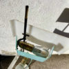 Stilnovo Milano Italian Floor Lamp w. Carrara Marble Base