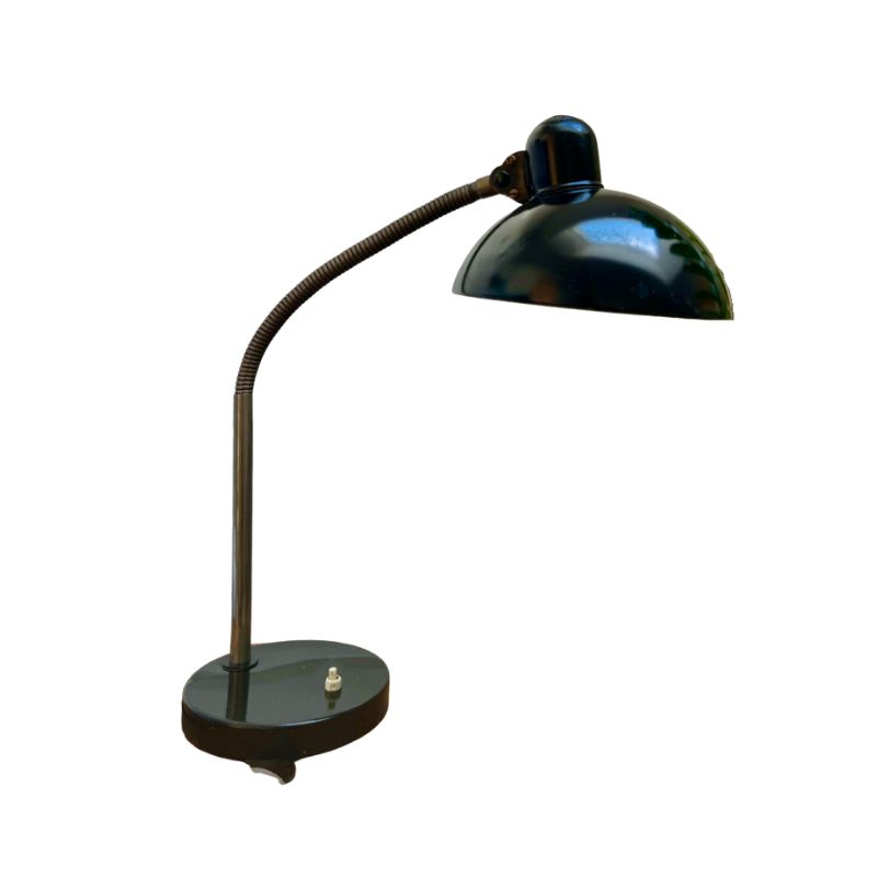 Iconic Bauhaus Desk Lamp by Christian Dell for Kaiser Idell Model 6561. 1st Generation 1930s.
