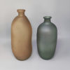 1970s Gorgeous Pair of Vases in Murano Glass by Dogi. Made in Italy