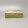 1960s Astonishing Green Onyx Box. Made in Italy