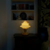 1930s Art Deco Lampe De Champignon