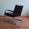 Vitra Visalounge brown Leather Armchair by Antonio Citterio