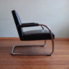 Vitra Visalounge brown Leather Armchair by Antonio Citterio