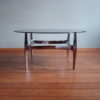 Knut Hesterberg Glass and Chrome Coffee table