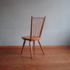 Hermann Fleiner Cherrywood armchair by Albert Haberer