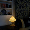 1930s Art Deco Lampe De Champignon