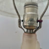 Mid Century "Circus" Frosted Glass Lamp by L. E. Smith