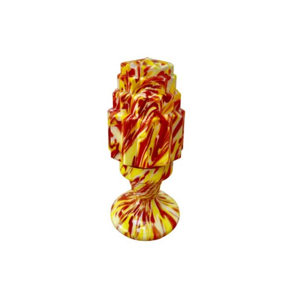 Czech 1930s Art Deco Lamp by Franz Tomschick