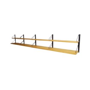 Wall Shelving System by Poul Cadovius for Cado, 1960s
