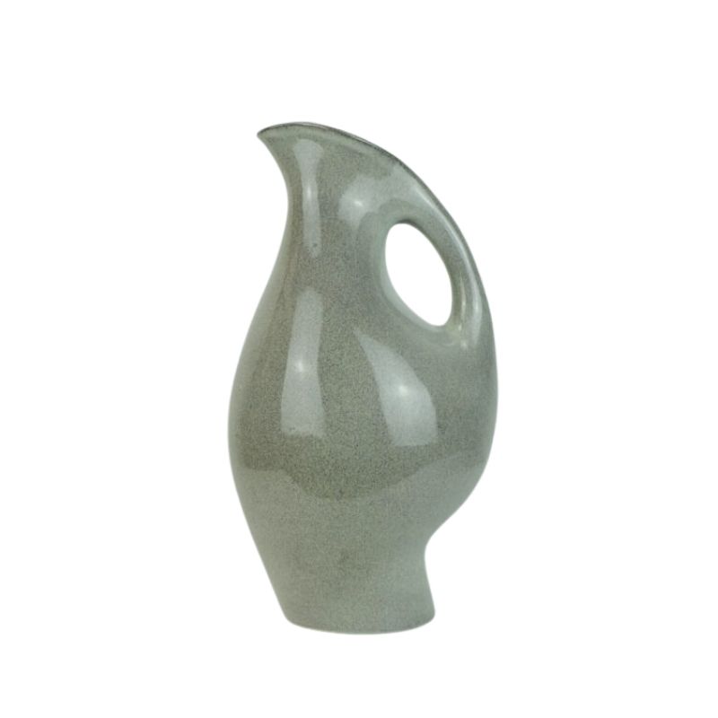 large mid century ceramic VASE 1950s organic shape fritz van daalen jug model K50/11