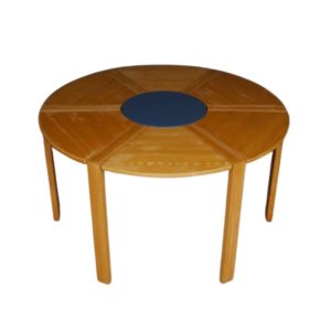 Danish Modular Dining Table by Richard Nissen for Nissen, Denmark, 1970s