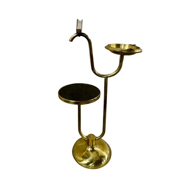 Brass Mid century Standing Cigar Stand/Ashtray