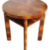 1940's Walnut Circular Side Table 1940's Walnut Circular Side Table