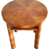 1940's Walnut Circular Side Table 1940's Walnut Circular Side Table