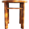 1940's Walnut Circular Side Table 1940's Walnut Circular Side Table
