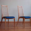 Veil Cherrywood Dining Chairs by Ernst Martin Dettinger, Set of 4