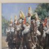 Eric Mason painting `Up the Mall`, large oil on canvas, signed, 1970 English