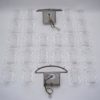 Angelo Mangiarotti style wall lights, Murano glass chain link, 1970`s ca, Italian