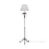 Edouard Schenck floor lamp, hand forged wrought iron with dragons, 1930`s ca, French