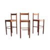 Vintage Rarstools, attributed to Vico Magistretti for Cassina, Set of 3
