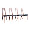 4x Dining chair from Veil by Ernst Martin Dettinger 4x Dining chair from Veil by Ernst Martin Dettinger