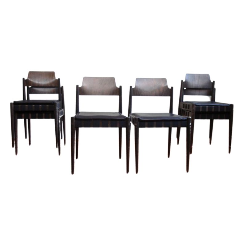 Egon Eiermann SE119 Chairs, Set of 6